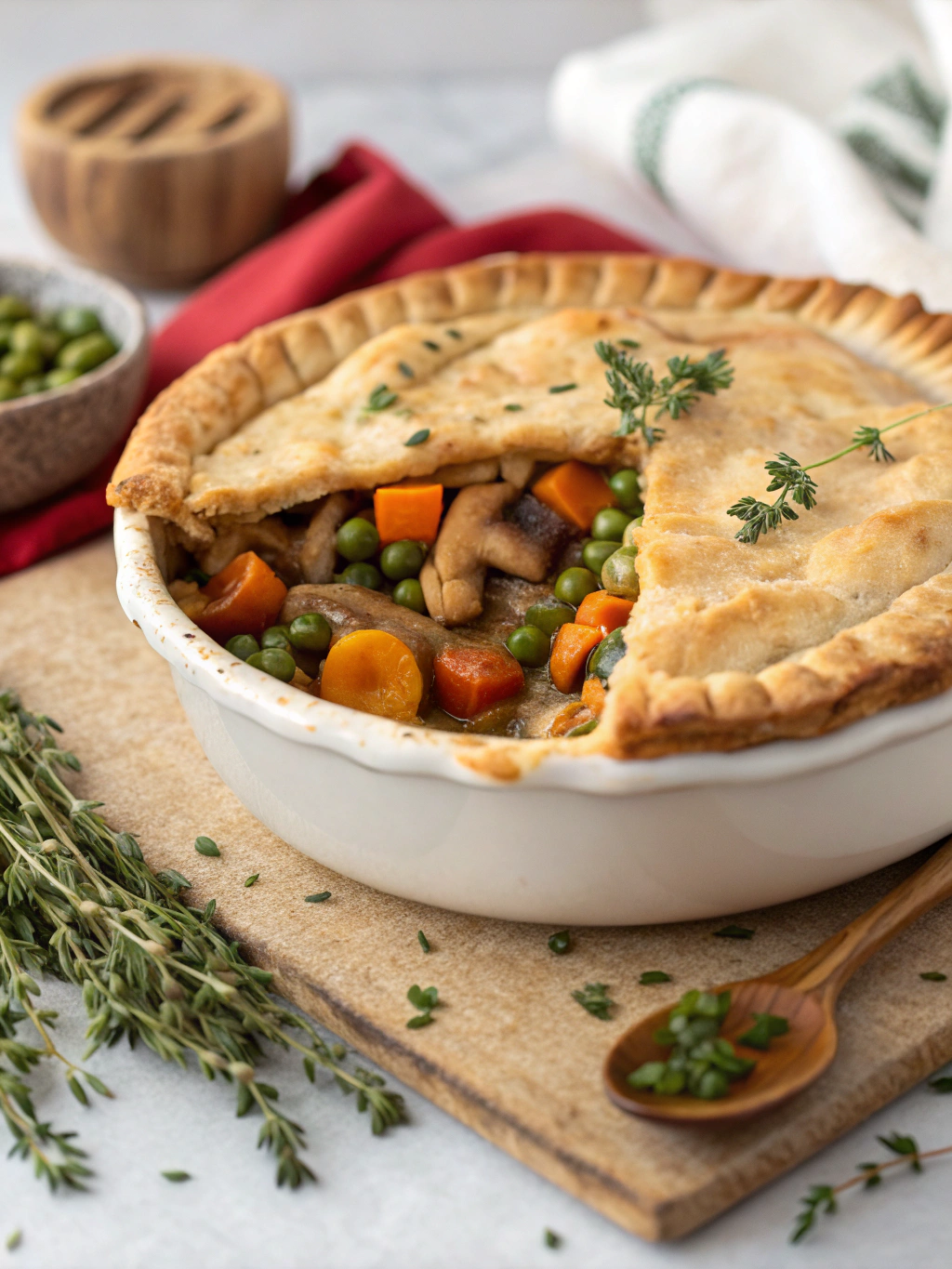 Vegan Thanksgiving Pot Pie