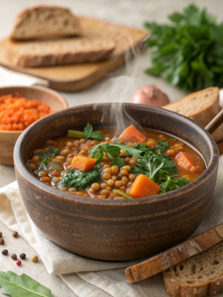 Vegetarian Lentil Soup Recipe