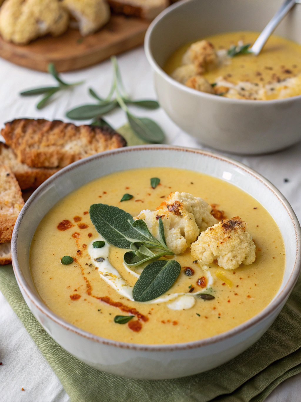 Velvety Cauliflower & Sage Soup: 5 Reasons It's Your Next Comfort Food