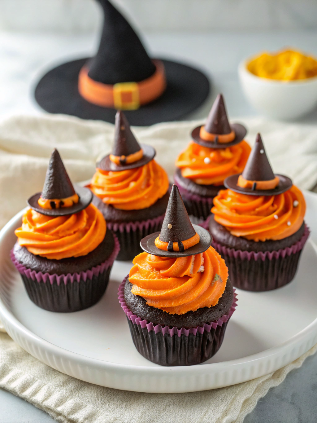 Witch Hat Cupcakes