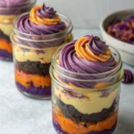 Witches Brew Halloween Cake Jars (How to Make)