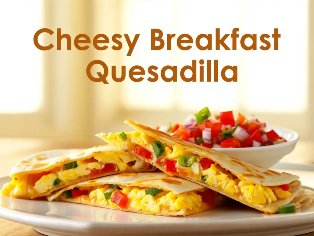 Quick Breakfasts for Kids: 7 Easy Recipes to Start Their Day Right! 17 Cheesy Breakfast Quesadilla