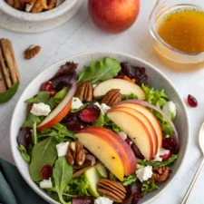 Autumn Salad Recipe With Apple Cider Vinaigrette