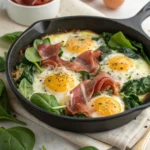 Baked Eggs Florentine