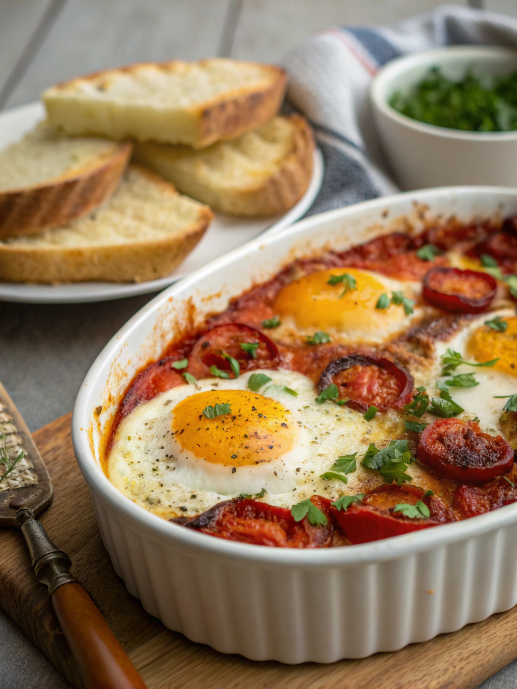 Baked French Eggs Recipe