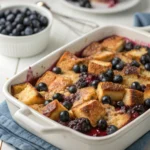 Best Blueberry French Toast Casserole