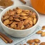 Best Cinnamon Sugar Roasted Pumpkin Seeds