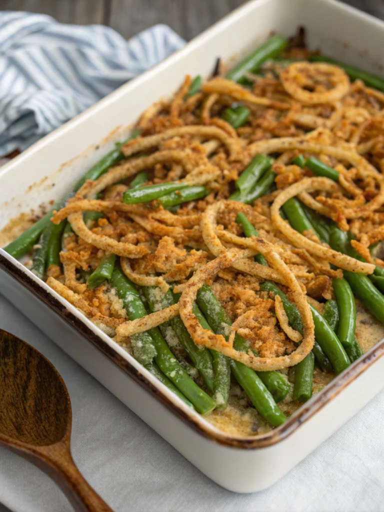Best Southern Green Bean Casserole Recipe