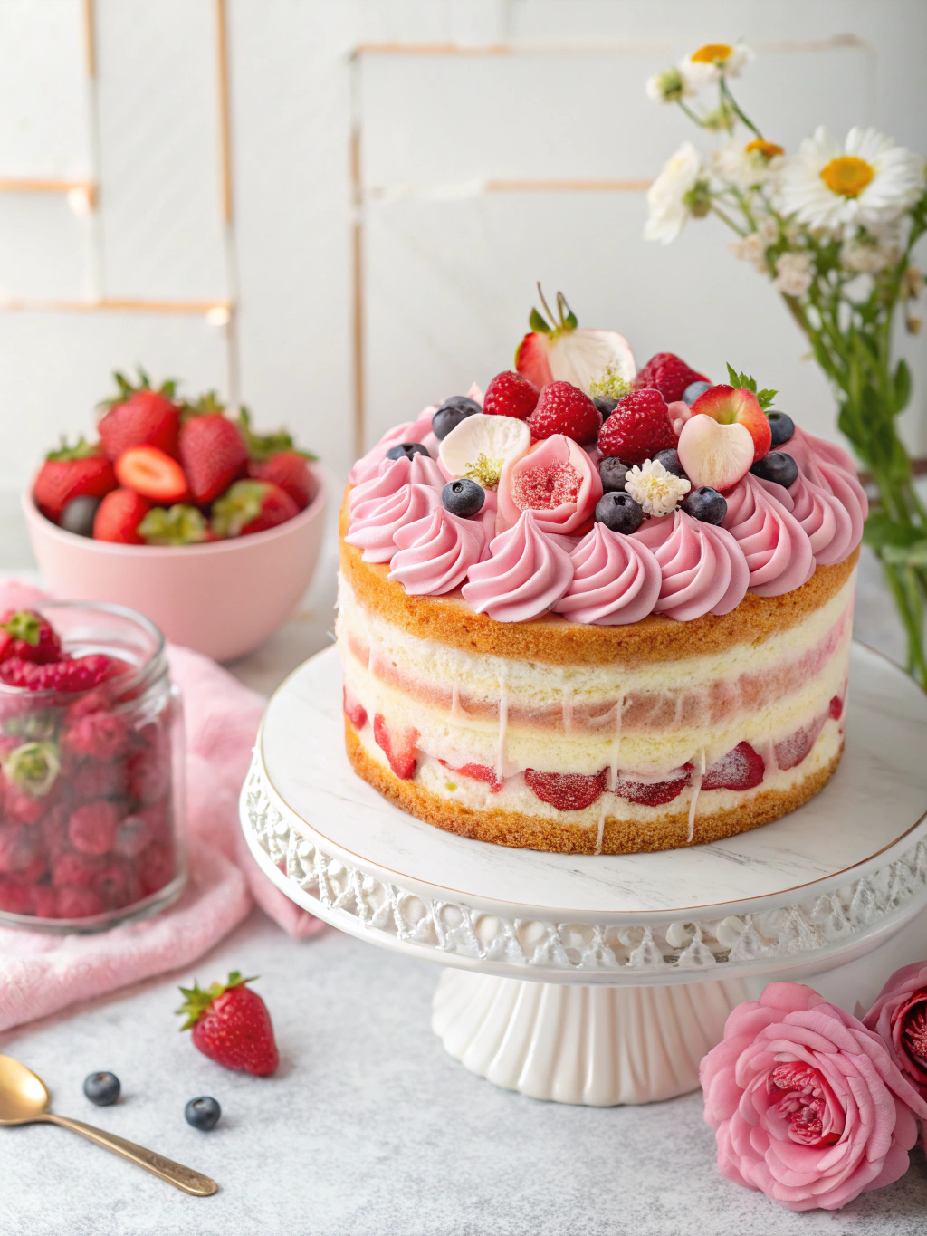 Birthday Cakes for Women: 7 Show-Stopping Recipes You Must Try! 3 Baking Birthday Cakes for Women