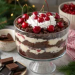 Black Forest Trifle for Christmas