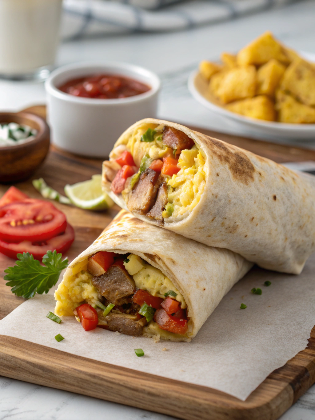 Breakfast Burritos