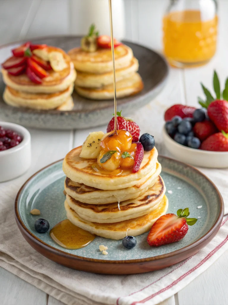 Breakfast Pancake Poppers
