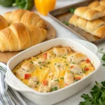 Cheesy Chicken Crescent Bake