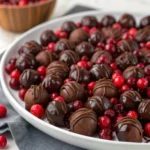 Chocolate Covered Cranberry Sauce