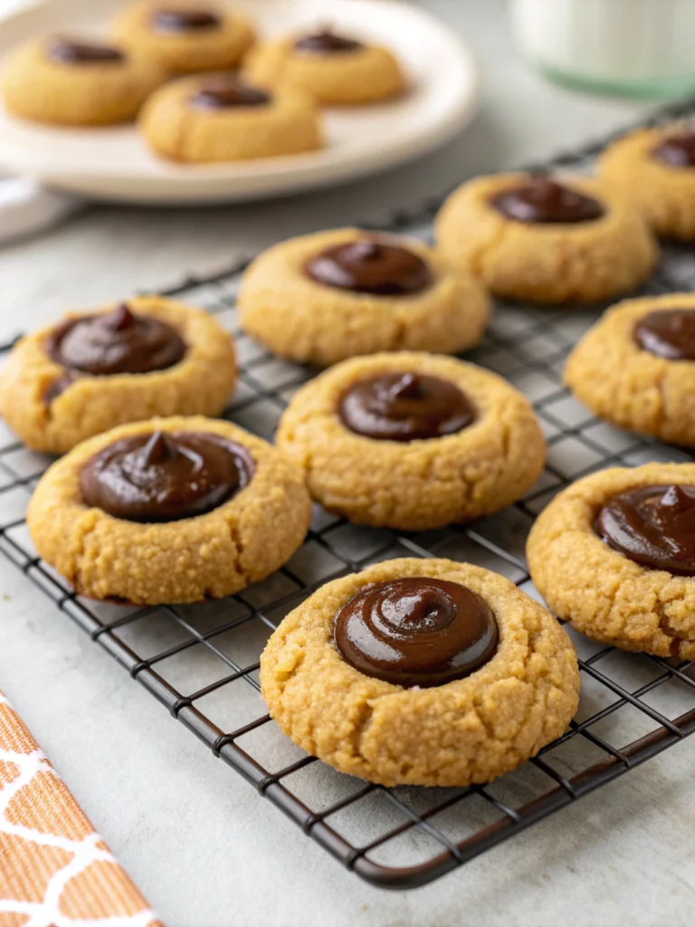 Chocolate Thumbprint Cookies