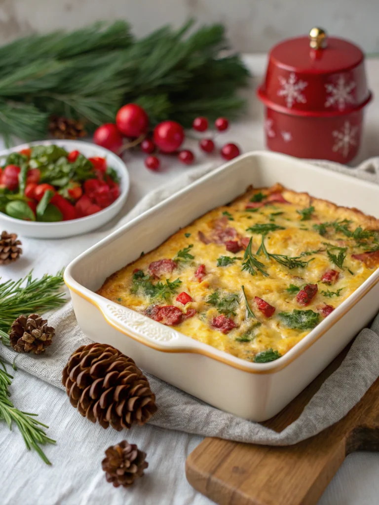 Christmas Breakfast Casserole