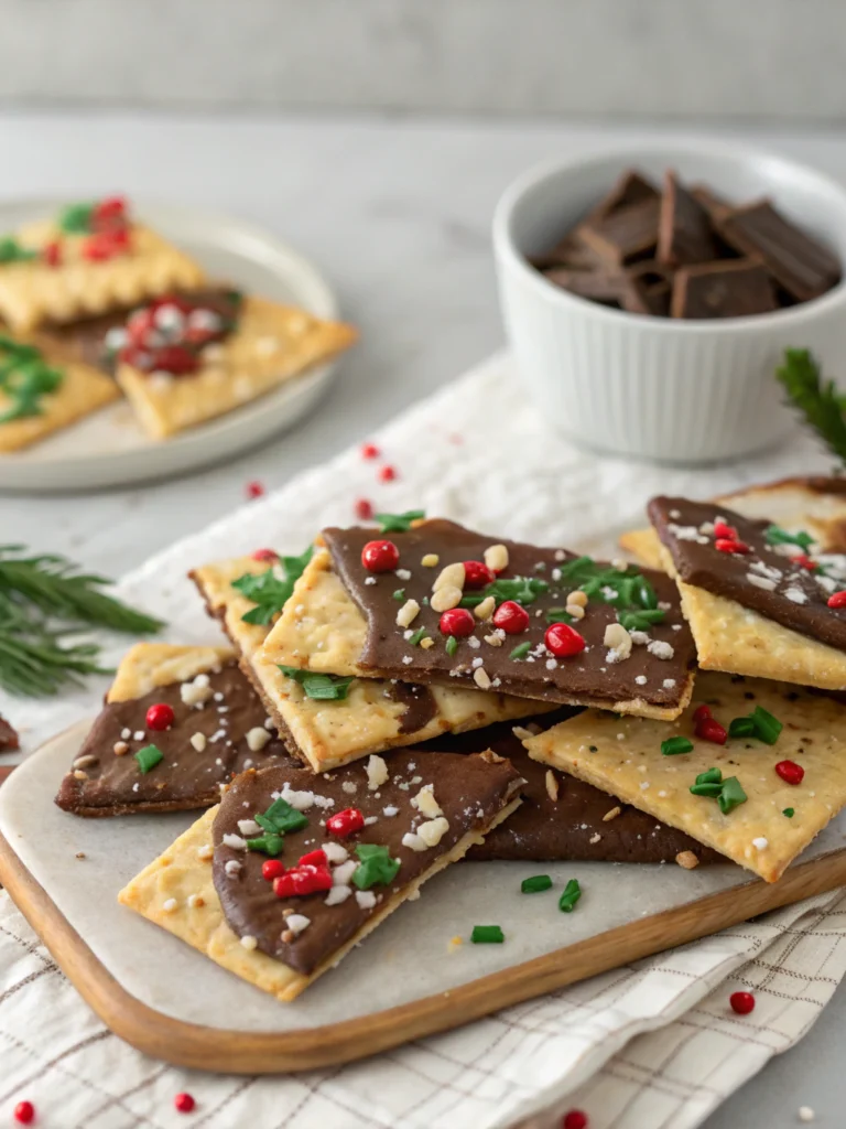 Christmas Crack (Saltine Bark)
