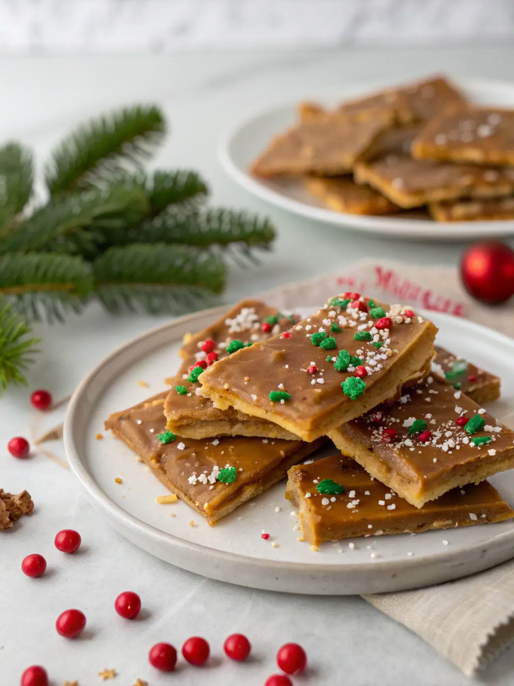 Delicious Christmas Crack (Saltine Toffee)
