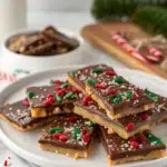 Christmas Cracker Toffee {Christmas Crack}