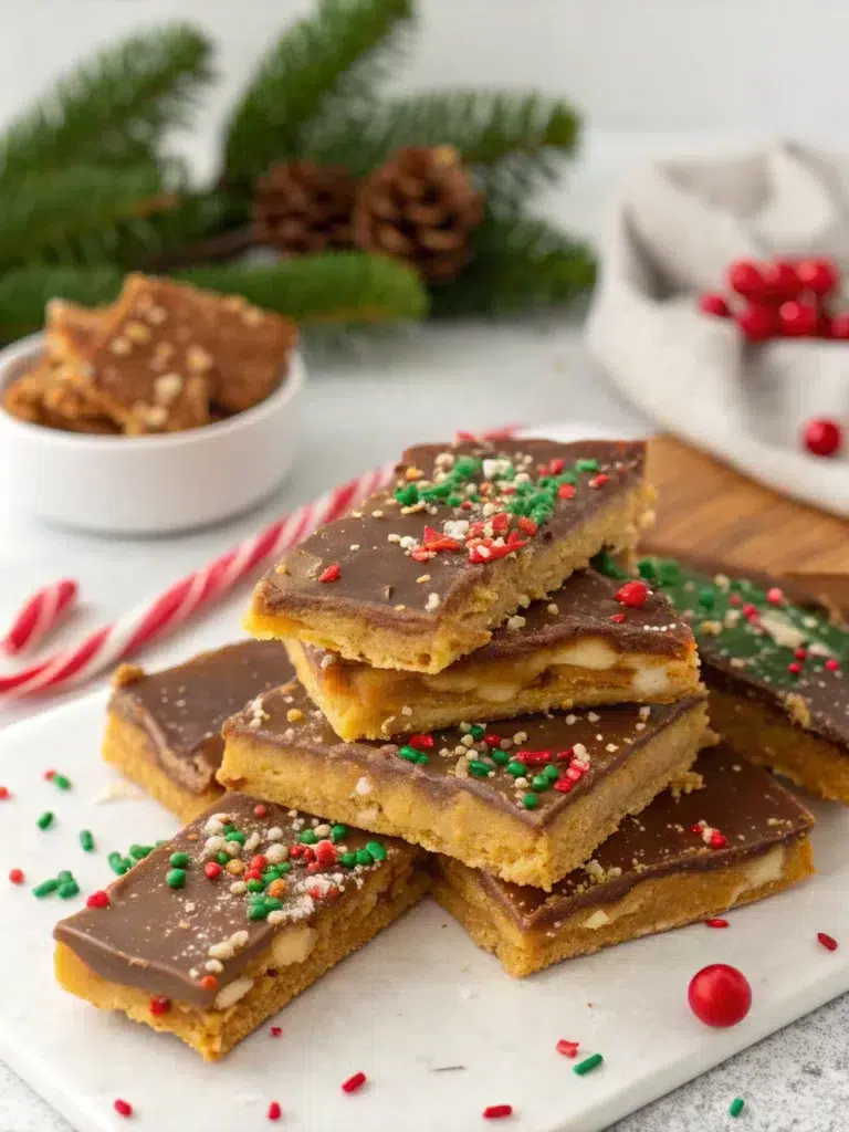 Christmas Cracker Toffee Recipe