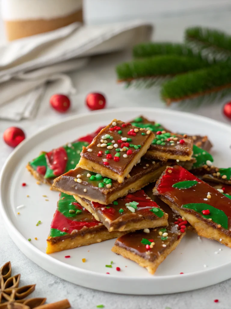 Christmas Cracker Toffee Recipe