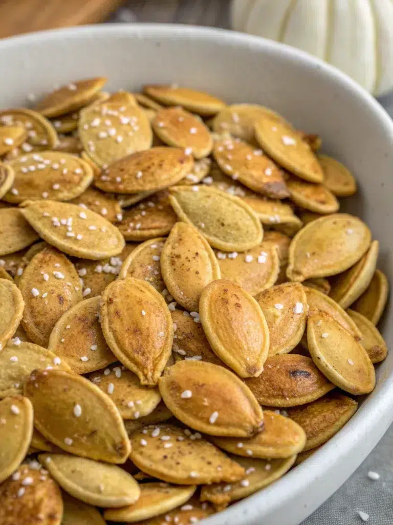 Classic Salted Roasted Pumpkin Seeds Recipe