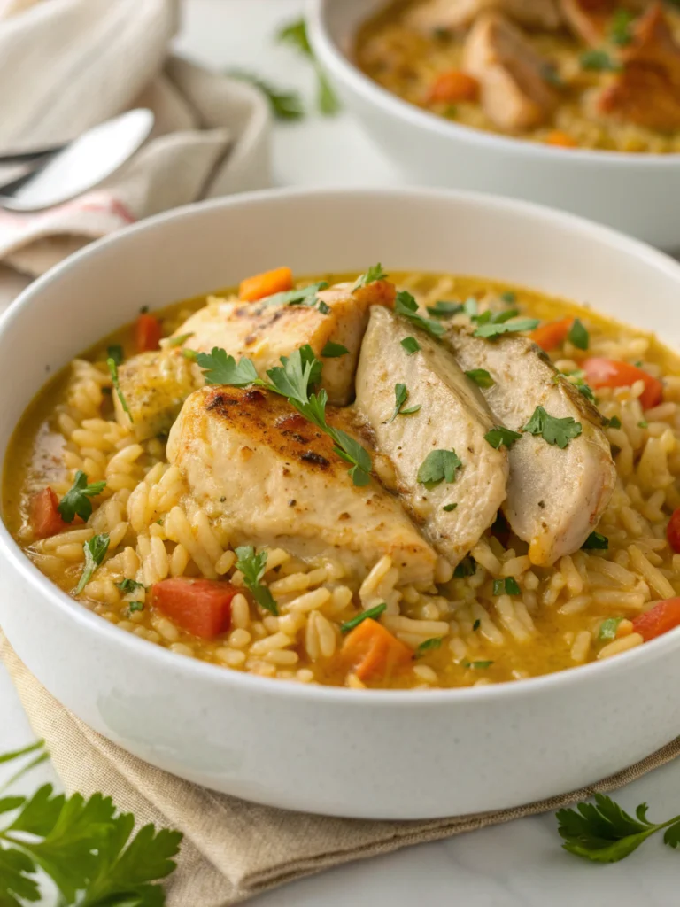 Creamy Chicken and Rice