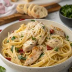 Creamy Garlic Parmesan Chicken Pasta
