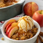 Crockpot Caramel Apple Dump Cake