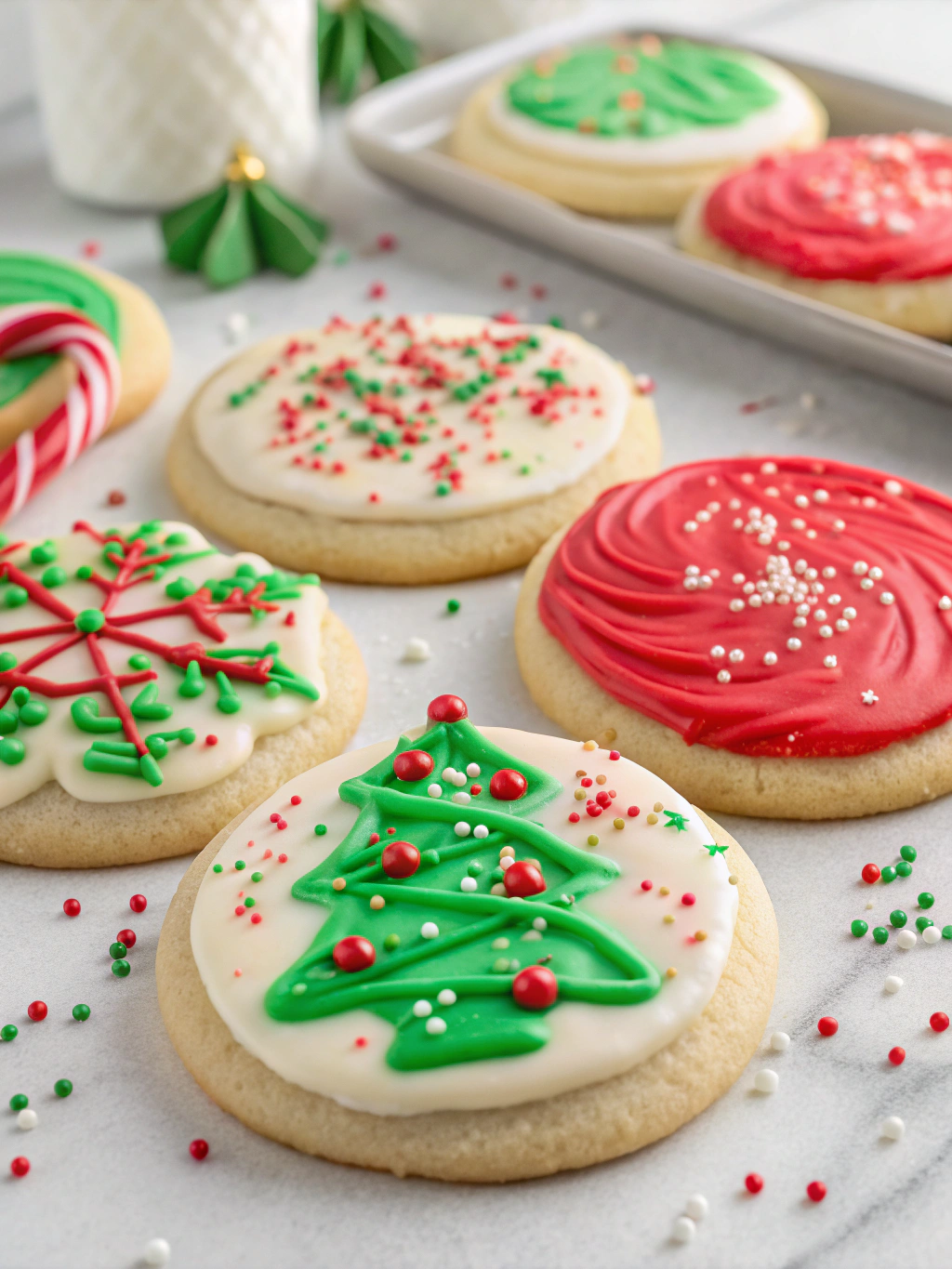 How to Make 7 Perfect Crumbl Christmas Sugar Cookies at Home 3 Crumbl Christmas Sugar Cookies