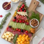 Cute Christmas Tree Charcuterie Board