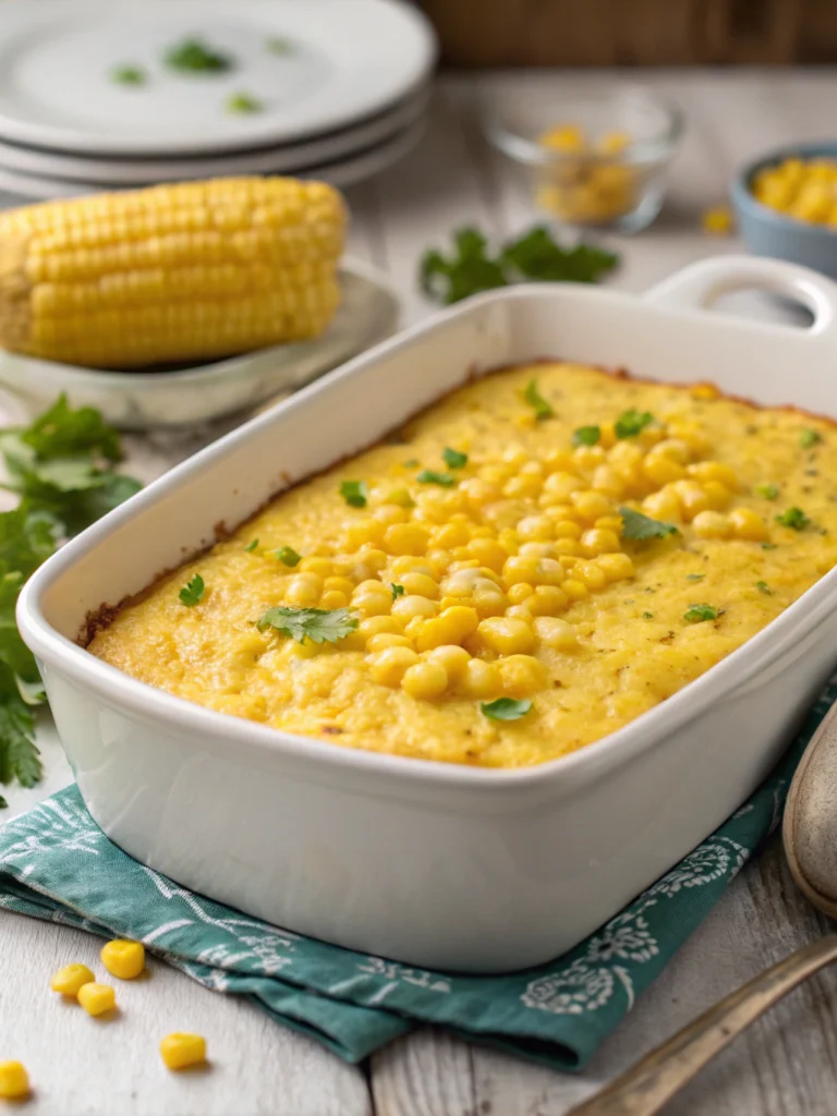 Dairy-Free Corn Pudding Recipe