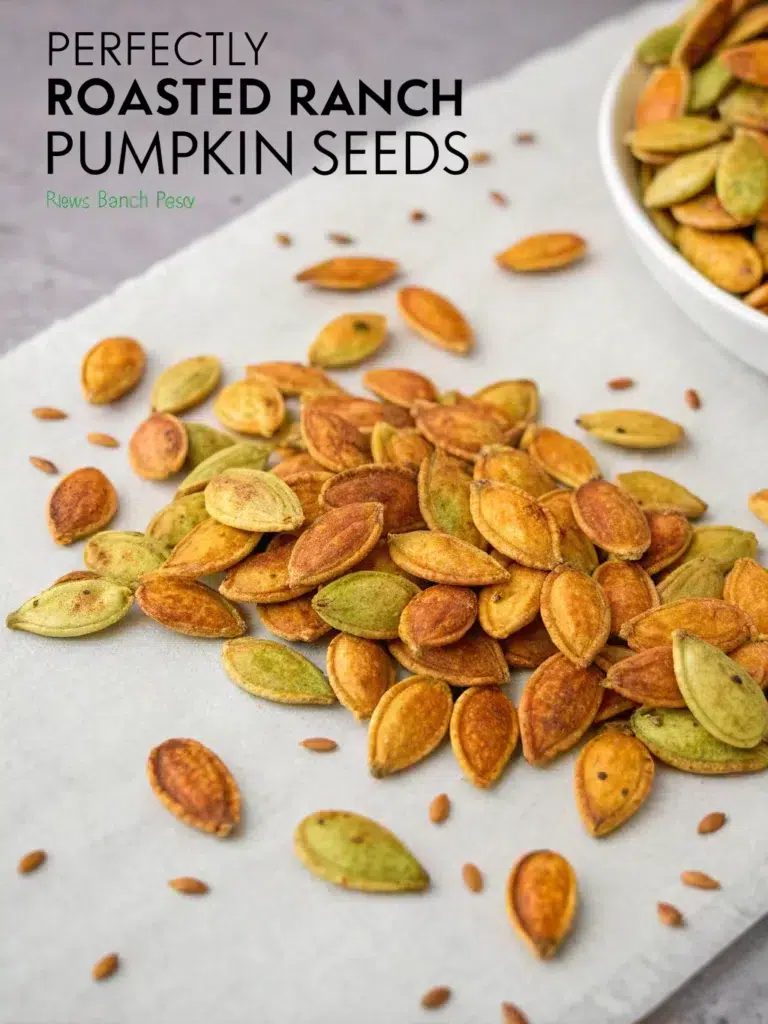 Delicious Ranch Pumpkin Seeds