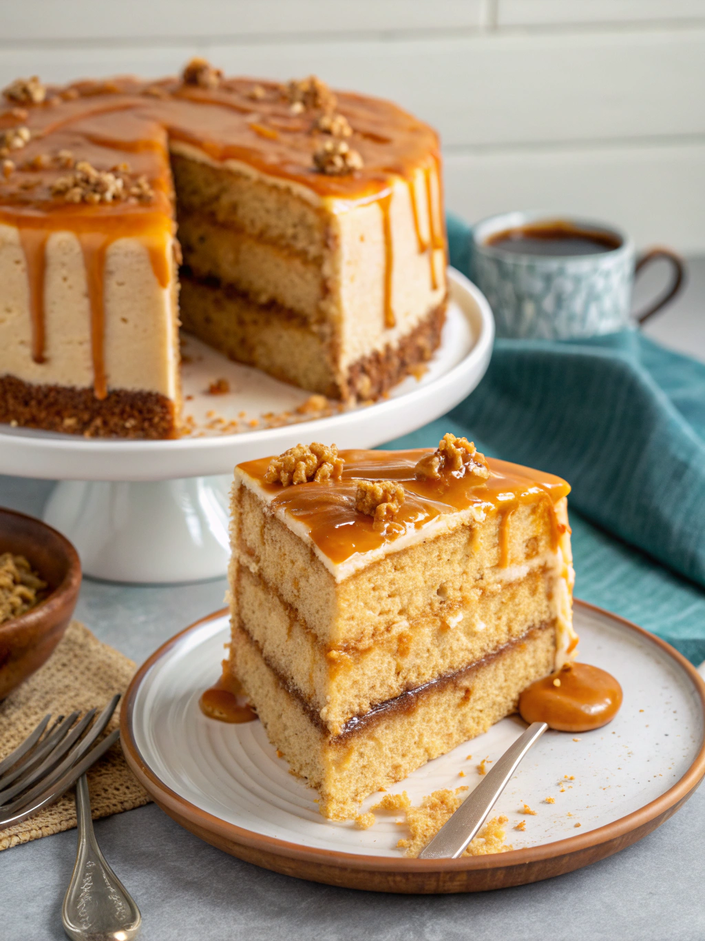 Delicious Salted Caramel Cake