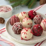 Easy Candy Cane Truffles Perfect for the Holidays