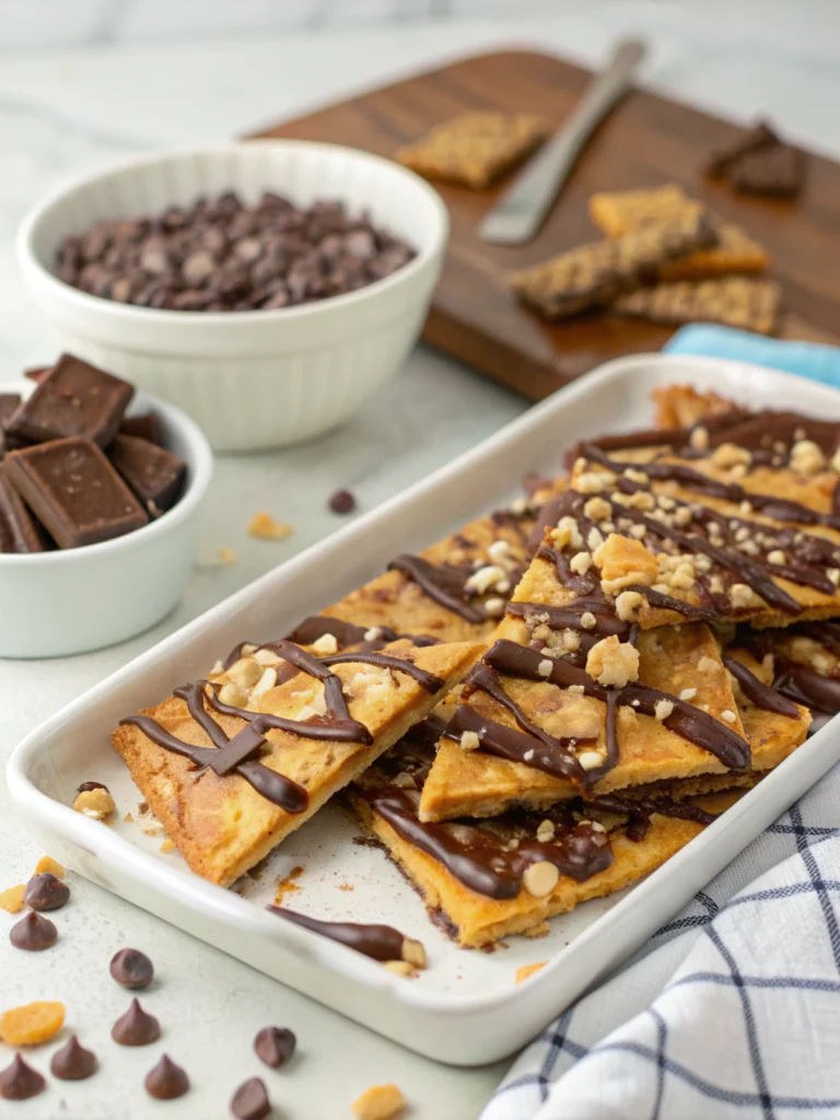 Easy Chocolate Toffee Crack Recipe