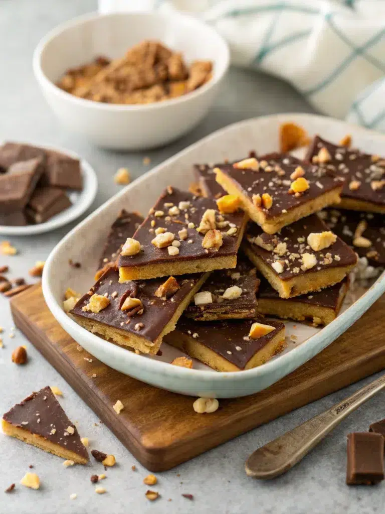 Easy Chocolate Toffee Crack Recipe