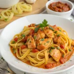 Easy Cowboy Butter Chicken Linguine