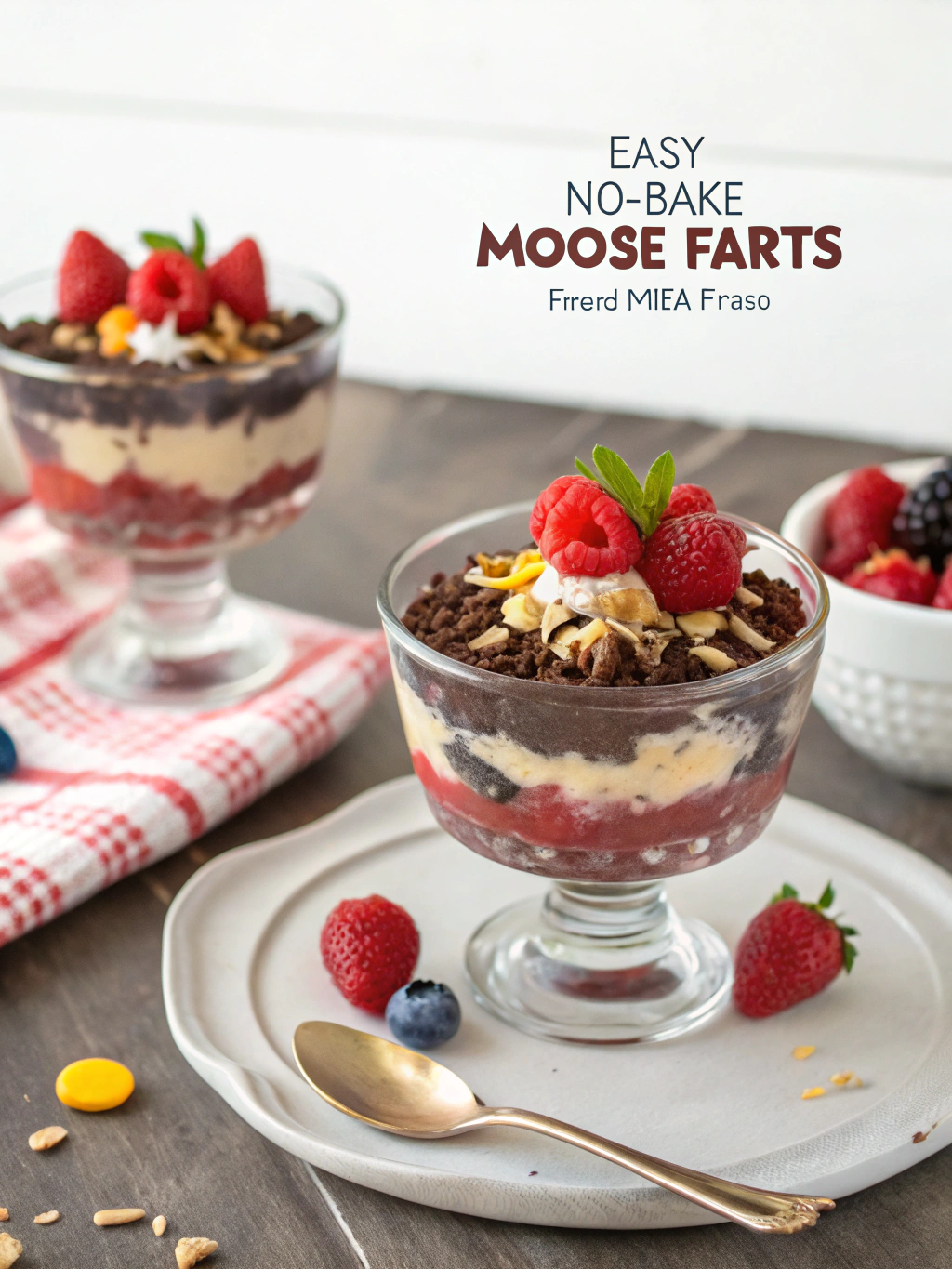 Easy No-Bake Moose Farts