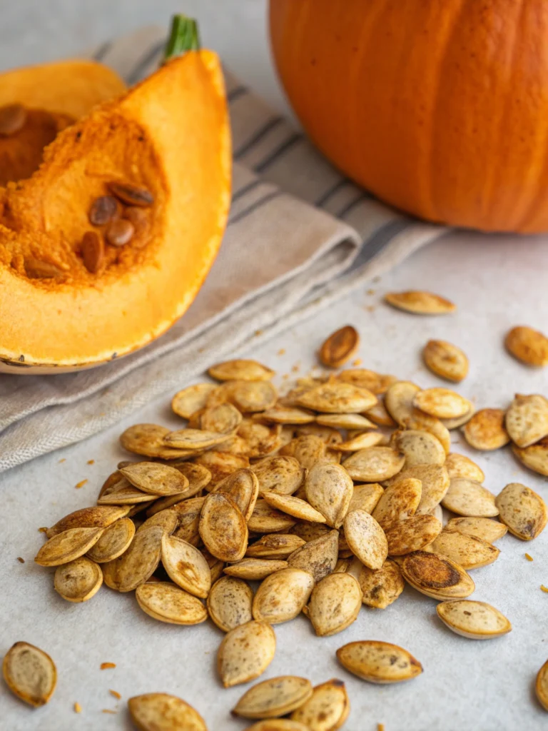 Easy Oven Roasted Pumpkin Seeds Recipe