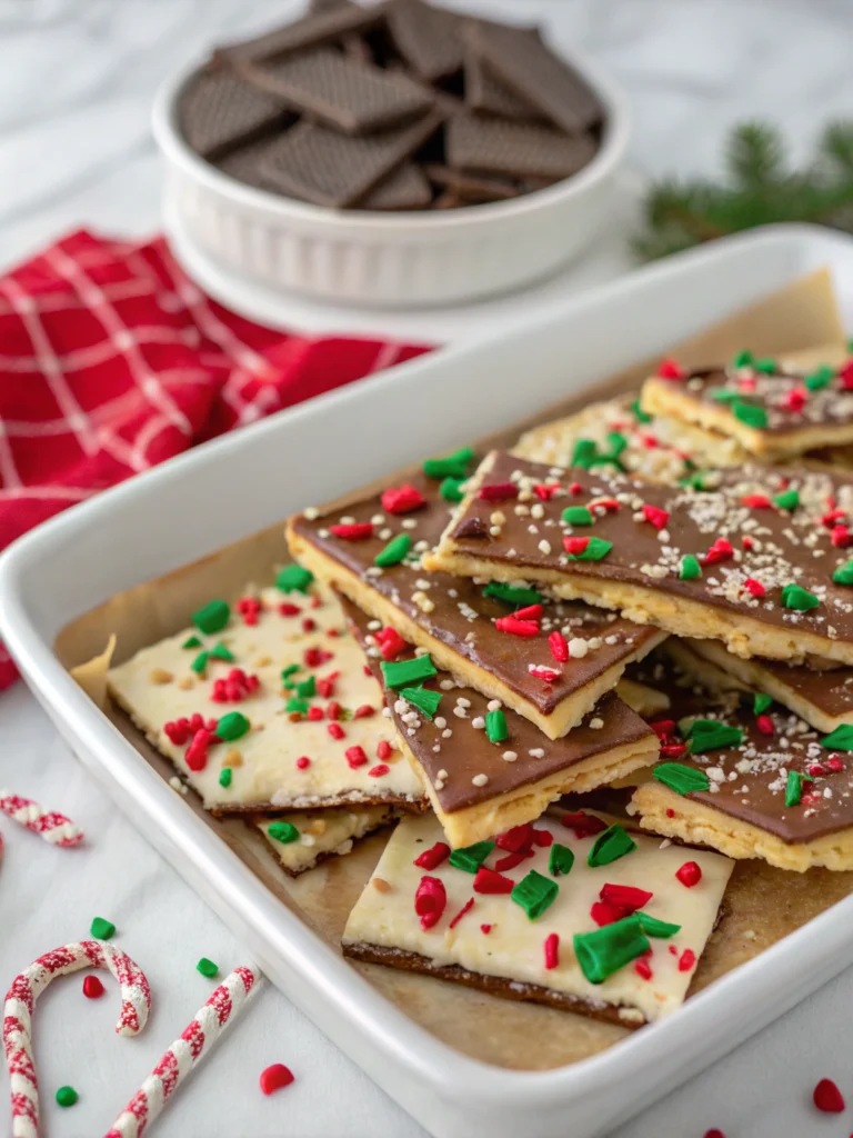 Easy Saltine Toffee Candy Christmas Crack Recipe Perfect For Holiday Snacking 3 Easy Saltine Toffee Candy Christmas Crack (Saltine Bark)