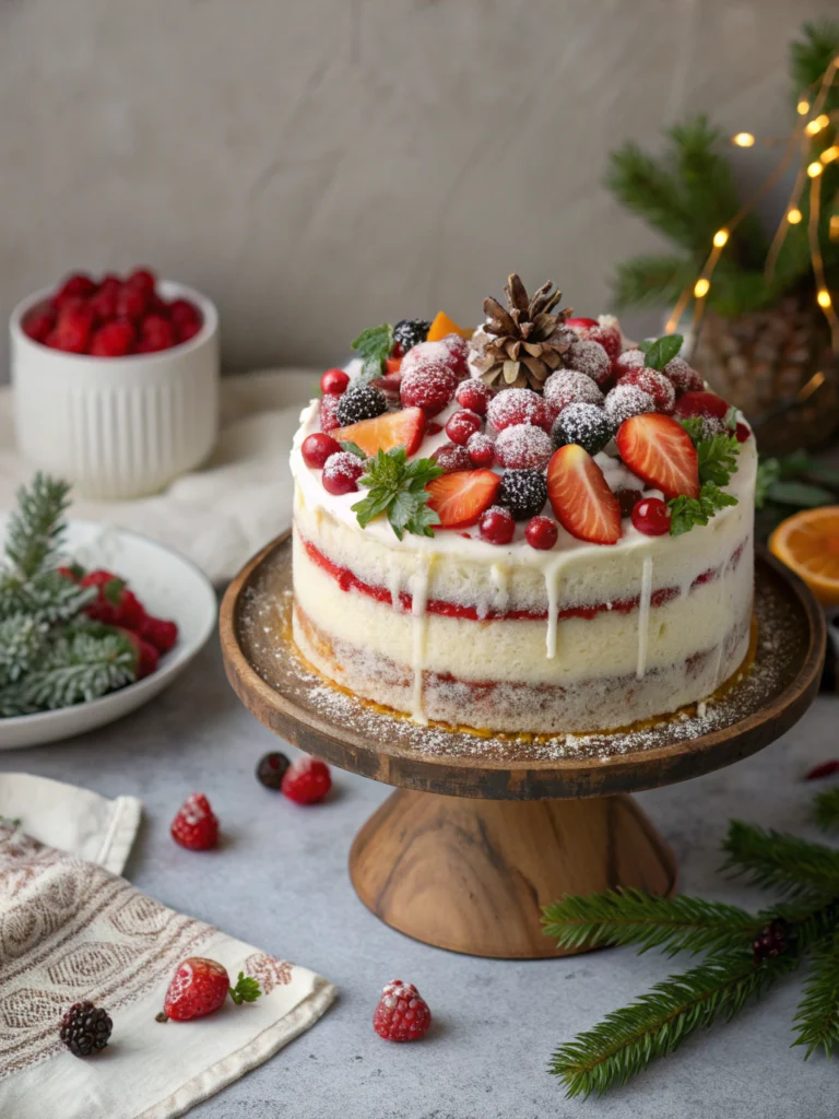 Festive Christmas Cake Recipe