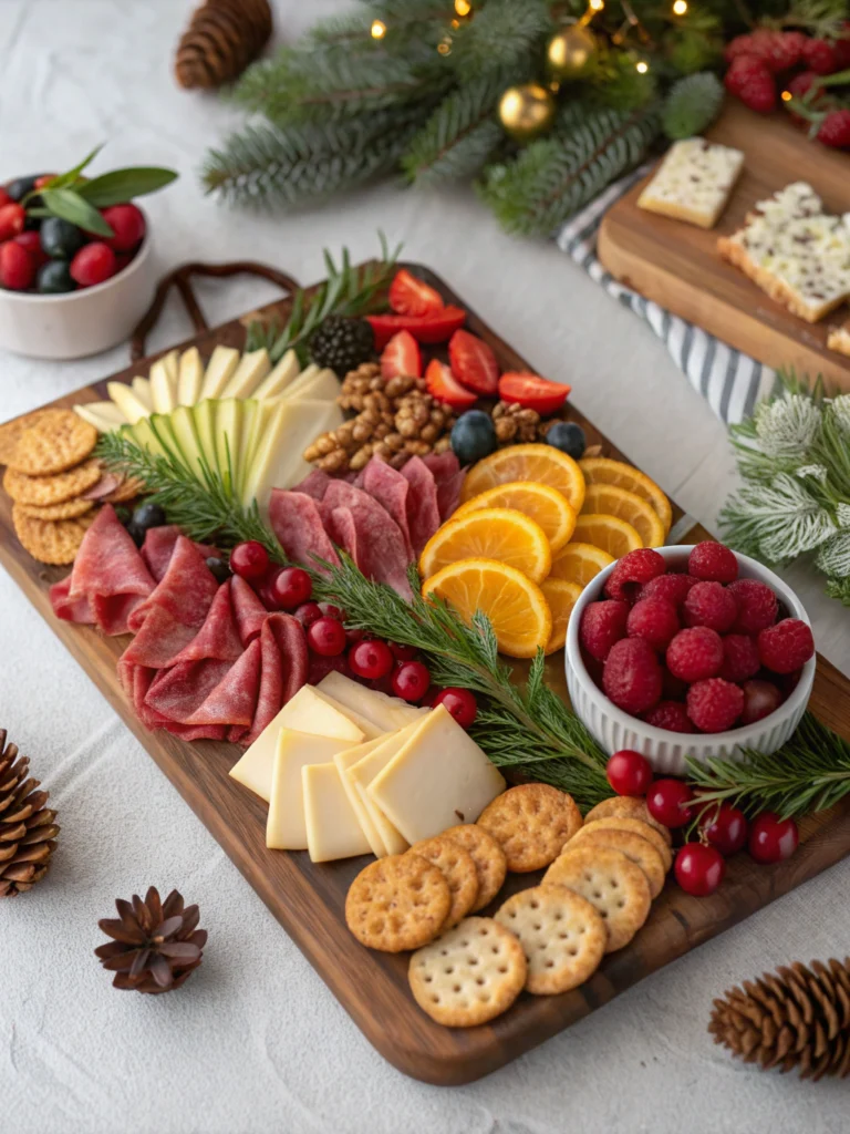 Festive Christmas Charcuterie Board