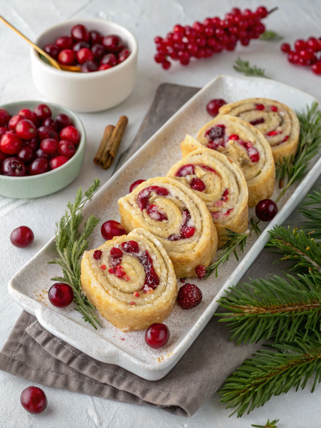 Festive Christmas Cranberry Roll Ups: 5 Easy Steps for a Joyful Treat 1 Festive Christmas Cranberry Roll Ups: 5 Easy Steps for a Joyful Treat