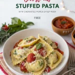 Festive Christmas Stuffed Pasta