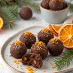 Festive Orange Chocolate Christmas Truffles