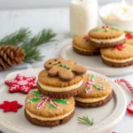 Gingerbread Cheesecake Cookies
