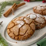 Gingerbread Crinkle Cookies