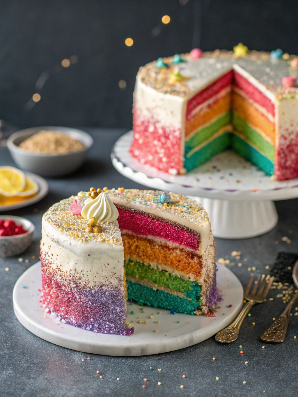 Glitter Cake Magic: 5 Sparkly Recipes That Dazzle! 3 Glitter Cake Magic: 5 Sparkly Recipes That Dazzle!
