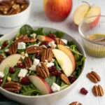 Harvest Salad with Apples, Pecans & Cranberries